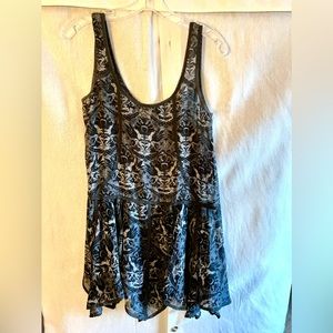 Intimately by Free People Slip Dress | Voile Lace Trapeze Dress | XS